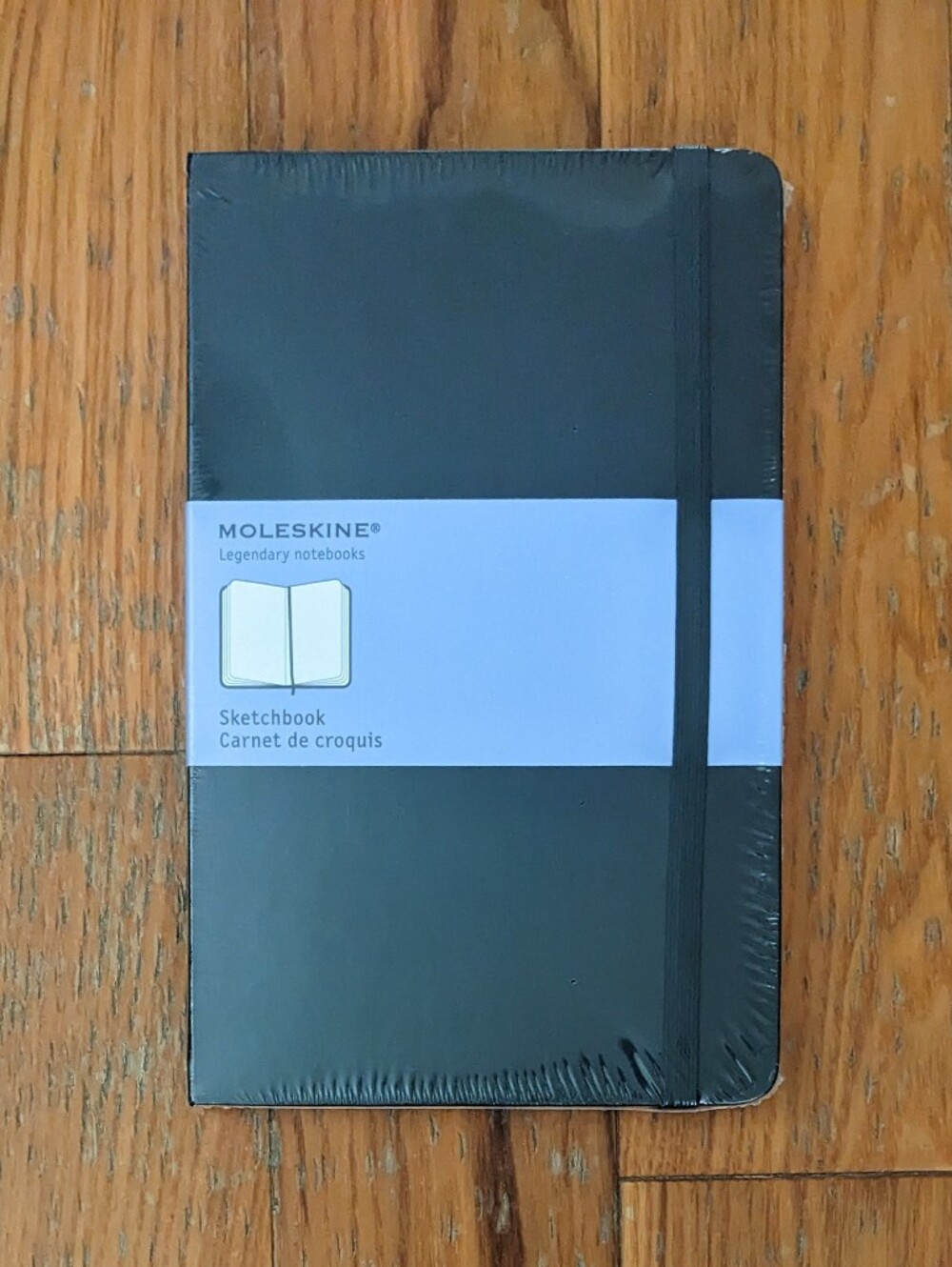 Classic Moleskine Large Black Sketchbook Brand New Sealed 5 in x 8.25 in
